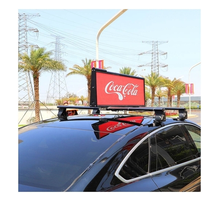 ODM 3G 4G WiFi Digital Taxi Top يعرض سقف السيارة