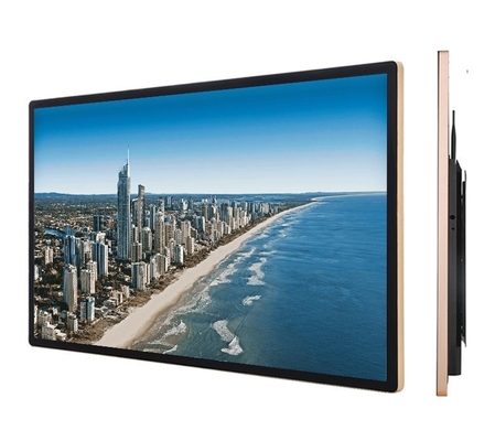 شاشة عرض تفاعلية LCD تعمل باللمس على الحائط مقاس 55 بوصة 65 بوصة