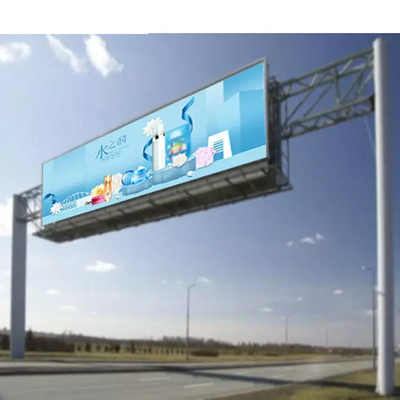 لافتات رقمية كبيرة في الهواء الطلق ، شاشة عرض ليد P5 لجدار إعلانات الفيديو