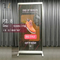 P3.91 4G Wifi Digital Led ملصق عرض ستارة زجاجية شفافة بنسبة 75٪