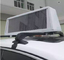 شاشة عرض سيارة ألومنيوم LED ، علامة سطوع أعلى سيارة أجرة سطوع 5000-6000cd