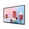 شاشة عرض الإعلانات في متجر LCD من الزجاج المقوى 55 43 بوصة