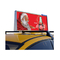 سيارة أجرة الصمام عرض إعلان الفيديو تسجيل 3.3mm في الهواء الطلق فريدة من نوعها شاشة سقف سيارة أجرة